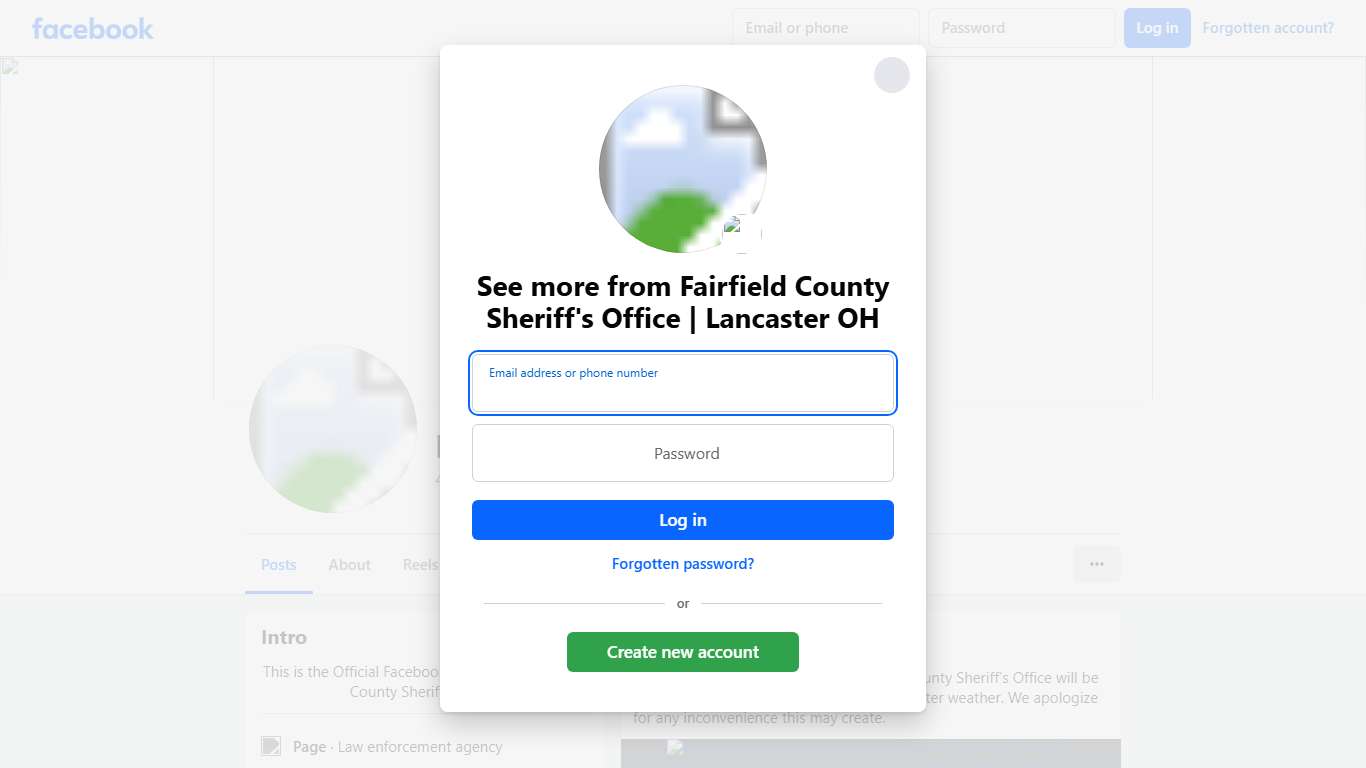Fairfield County Sheriff's Office Lancaster OH Facebook